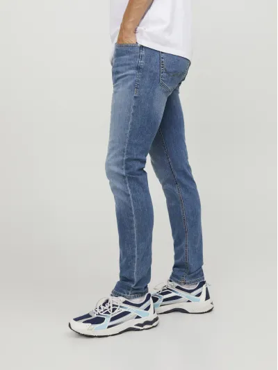 Jack & Jones - GLENN / Blue - Férfi farmernadrág