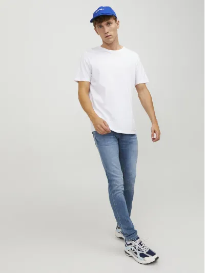 Jack & Jones - GLENN / Blue - Férfi farmernadrág