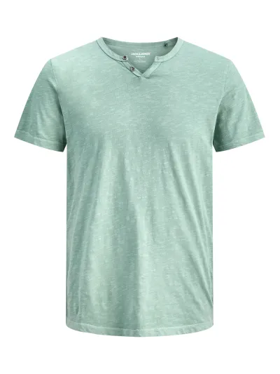 Jack & Jones - SPLIT / Turquoise - Férfi póló