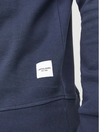 Jack & Jones - BASIC / Blue - Elegáns Férfi pulóver