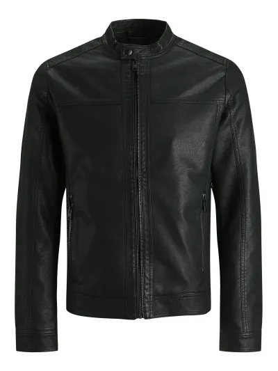 Jack & Jones - WARNER / Black - Férfi dzseki