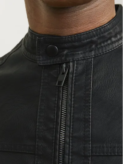 Jack & Jones - WARNER / Black - Férfi dzseki