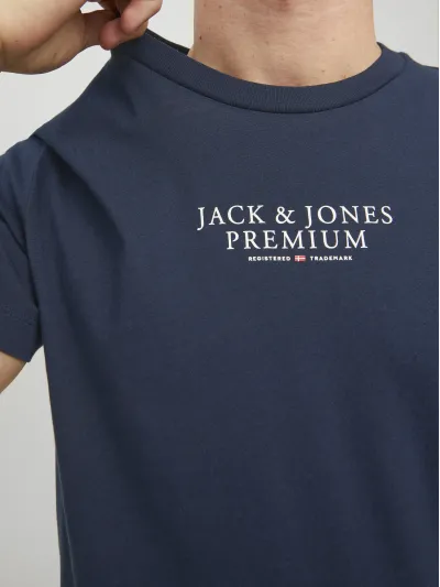 Jack & Jones - BLUARCHIE / Blue - Férfi póló