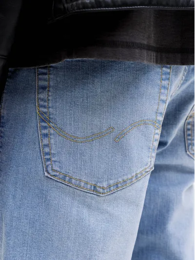 Jack & Jones - GLENN / Blue - Férfi farmernadrág