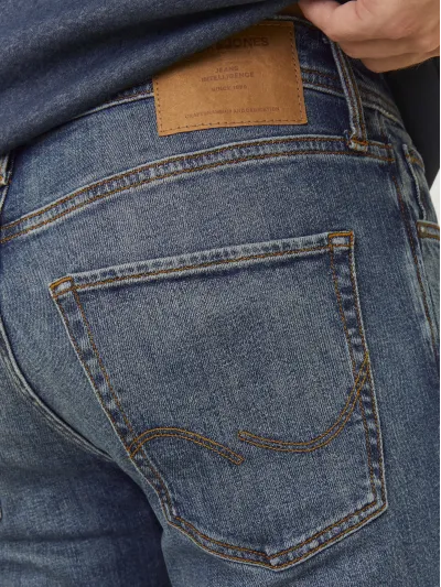 Jack & Jones - CLARK / Blue - Férfi farmernadrág