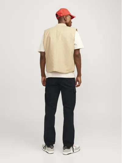 Jack & Jones - KANE / Black - Sportos Férfi nadrág