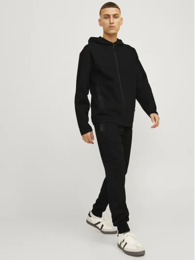 Jack & Jones - WILL / Black - Férfi melegítő nadrág