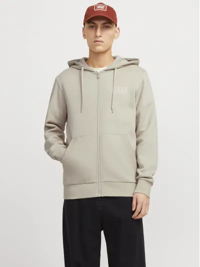 Jack & Jones - CORP / Grey - Sportos Férfi pulóver