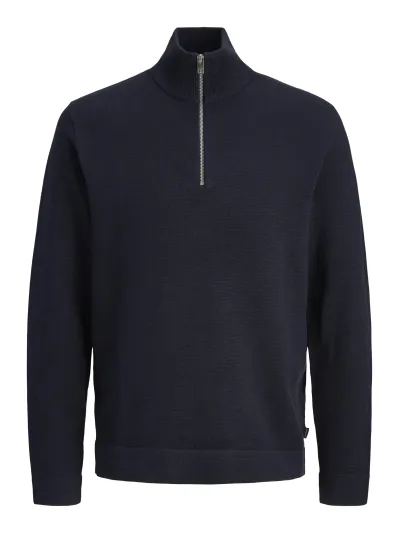 Jack & Jones - BLAMILANO / Blue - Elegáns Férfi pulóver