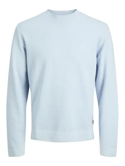 Jack & Jones - BLAMILANO / Blue - Elegáns Férfi pulóver