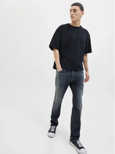 Jack & Jones - GLENN / Blue - Férfi farmernadrág