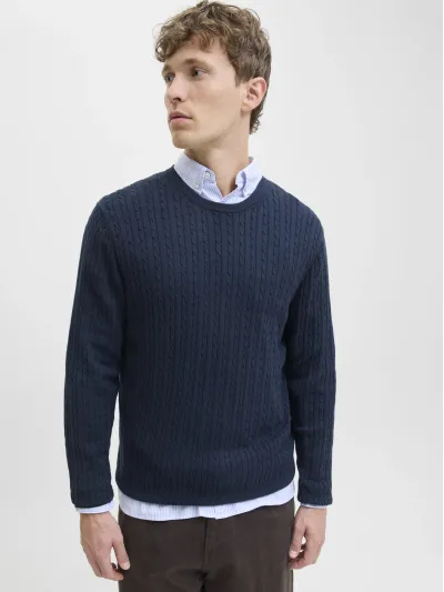 Jack & Jones - EMIL - Elegáns Férfi pulóver