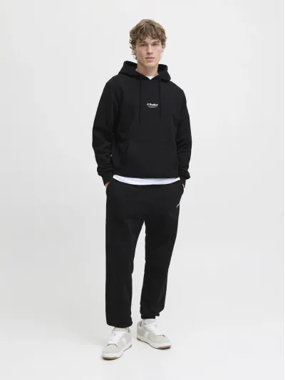Jack & Jones - KANE / Black - Férfi melegítő nadrág