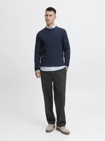 Jack & Jones - LAREAGAN - Férfi pulóver Jack & Jones - LAREAGAN - Férfi pulóver