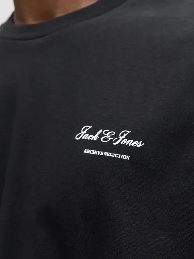 Jack & Jones - ARCHIVE / Black - Férfi póló