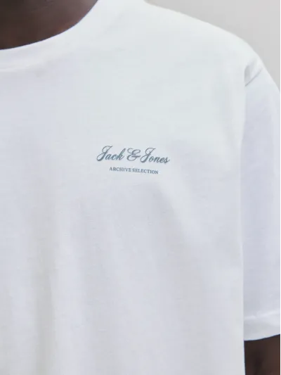 Jack & Jones - ARCHIVE / White - Férfi póló