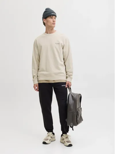 Jack & Jones - ARCHIVE / Grey - Sportos Férfi pulóver