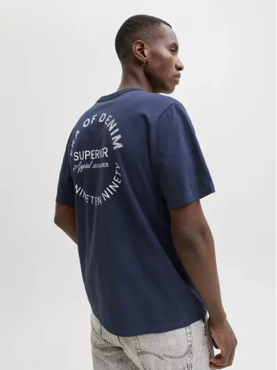 Jack & Jones - DOVER / Blue - Férfi póló