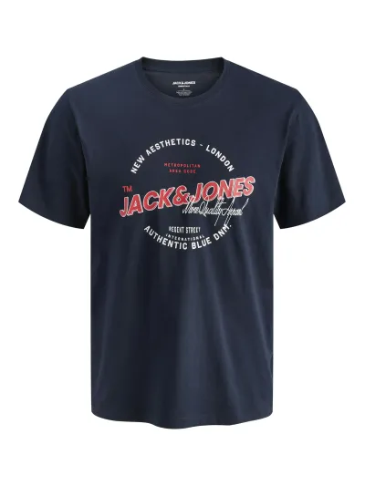 Jack & Jones - LOGO / Blue - Férfi póló