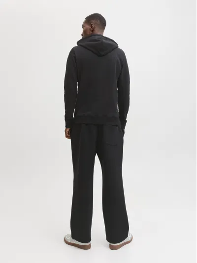 Jack & Jones - RAIN / Black - Sportos Férfi pulóver
