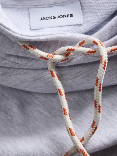 Jack & Jones - RAIN / White - Sportos Férfi pulóver