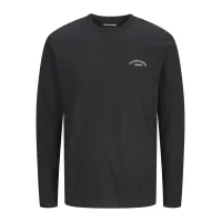 Jack & Jones - COLLEGE / Black - Férfi póló