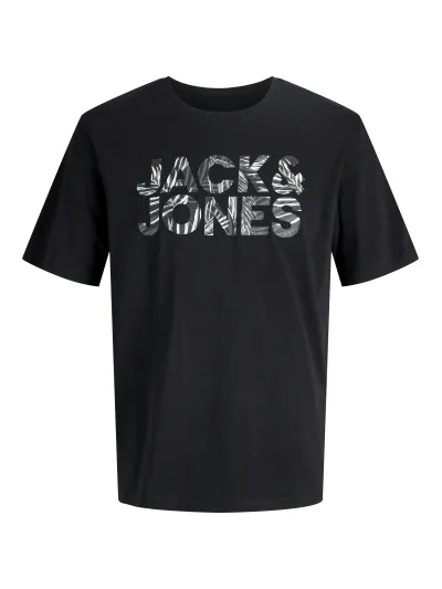 Jack & Jones - JEFF / Black - Férfi póló