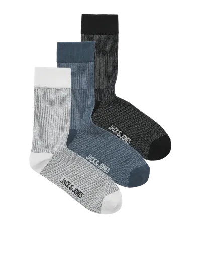 Jack & Jones - JACBRYAN / Black - Férfi zokni szett - 3 pár