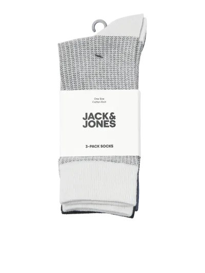 Jack & Jones - JACBRYAN / Black - Férfi zokni szett - 3 pár