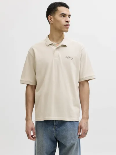 Jack & Jones - Galléros Férfi póló