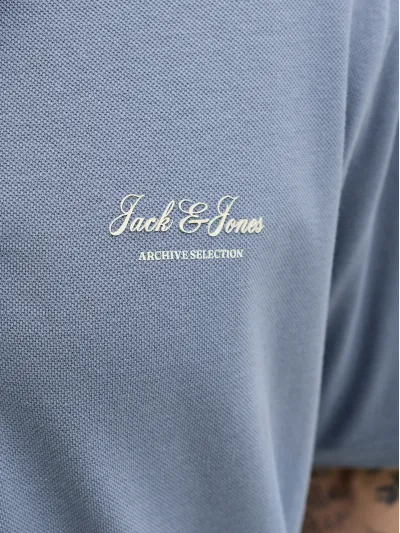 Jack & Jones - Galléros Férfi póló