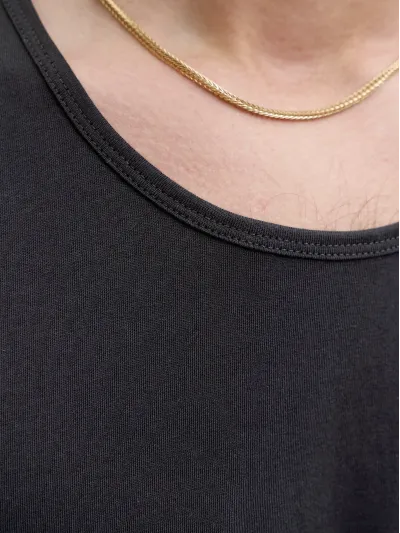 Jack & Jones - ORGANIC / Black - Férfi trikó