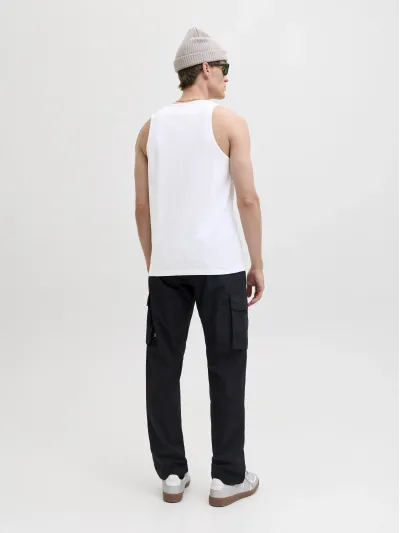 Jack & Jones - ORGANIC / White - Férfi trikó