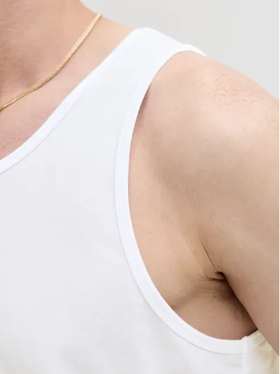 Jack & Jones - ORGANIC / White - Férfi trikó