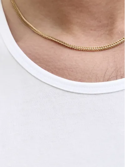 Jack & Jones - ORGANIC / White - Férfi trikó