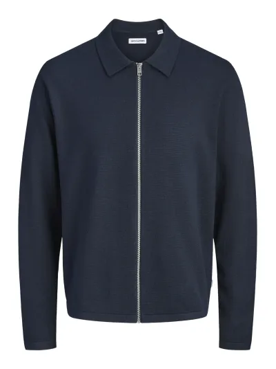 Jack & Jones - JLE / Blue - Elegáns Férfi pulóver