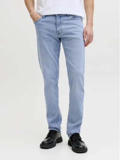Jack & Jones - GLENN / Blue - Férfi farmernadrág
