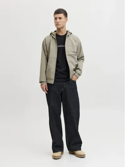 Jack & Jones - FUSION / Black - Férfi póló