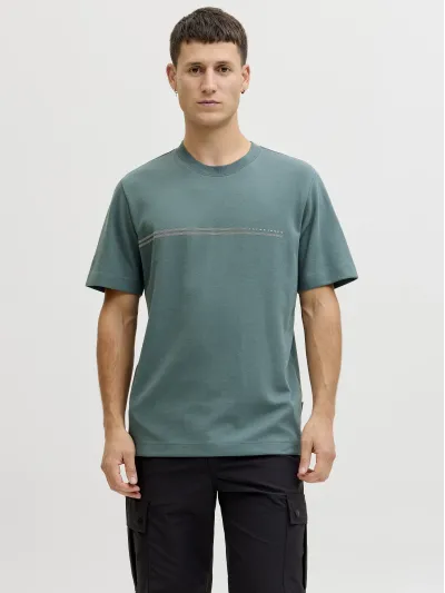 Jack & Jones - FUSION / Turquoise - Férfi póló