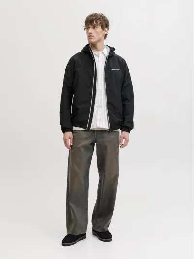 Jack & Jones - NANTUCKET / Black - Férfi dzseki