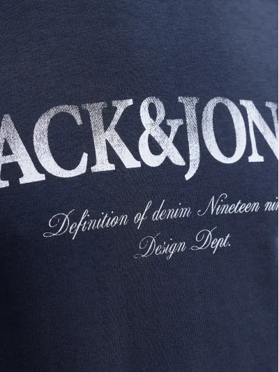 Jack & Jones - DEVIN / Blue - Sportos Férfi pulóver