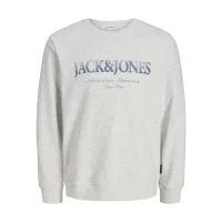 Jack & Jones - DEVIN / White - Sportos Férfi pulóver