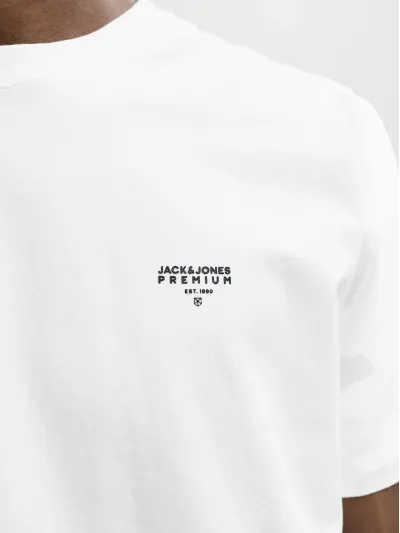 Jack & Jones - BLATYLER / White - Férfi póló