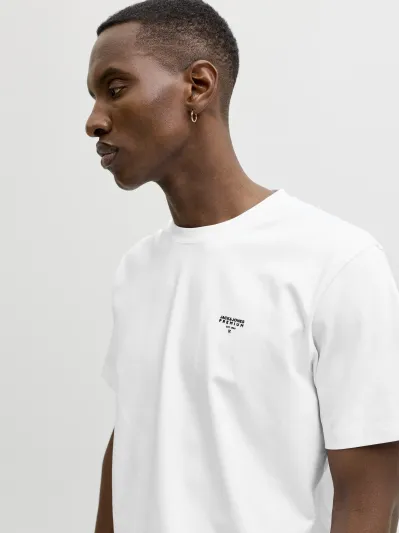 Jack & Jones - BLATYLER / White - Férfi póló