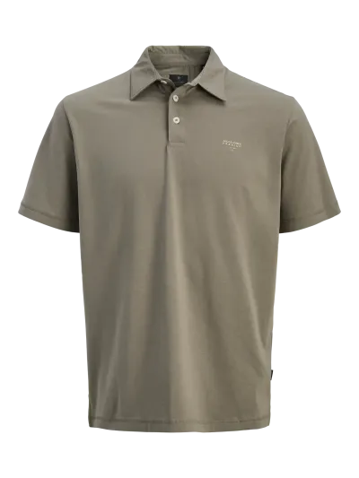 Jack & Jones - BLATYLER / Grey - Galléros Férfi póló