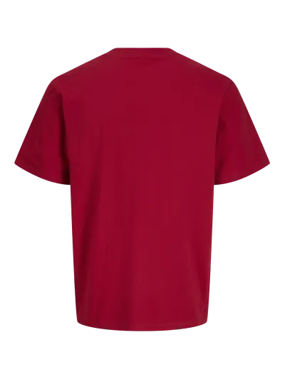 Jack & Jones - CATSKILLS / Red - Férfi póló