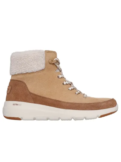 Skechers - GLACIAL ULTRA / AUTUMN DAYS - Bőr Női Bakancs