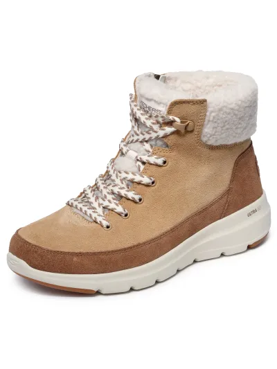 Skechers - GLACIAL ULTRA / AUTUMN DAYS - Bőr Női Bakancs