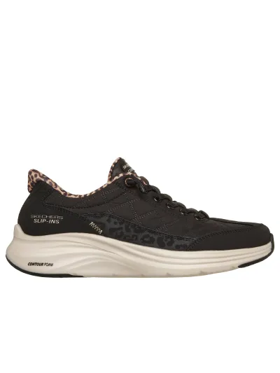 Skechers - CONTOUR FOAM-LEOPARD DREAM - Slip-Ins Női utcai cipő