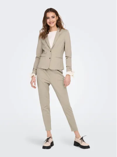 ONLY - POPTRASH / Bézs - Elegáns Női nadrág